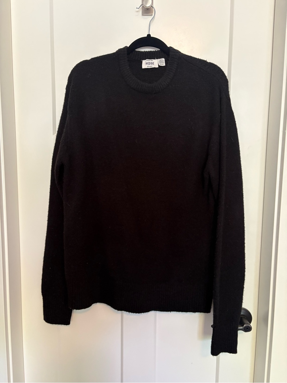 Hedge Crewneck Sweater - Black